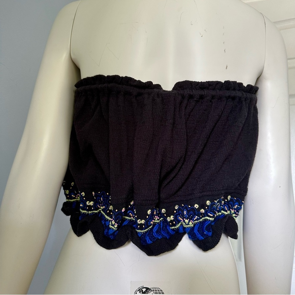 Free People No More Tiers Embroidered Tube Top - Picture 5 of 6